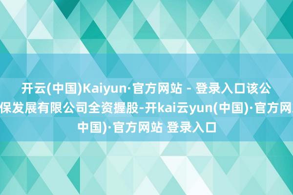 开云(中国)Kaiyun·官方网站 - 登录入口该公司由华润环保发展有限公司全资握股-开kai云yun(中国)·官方网站 登录入口